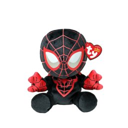 Jucarie de plus TY Miles Morales Spiderman Beanie Babies, 15 cm