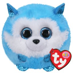 Plus TY Beanie Balls Prince Husky albastru, 8 cm, jucarie de plus