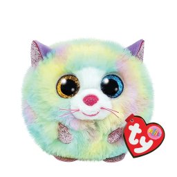 Plus TY Beanie Balls Heather Pisica, multicolor, 8 cm