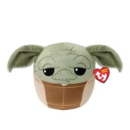 Jucarie de plus Ty Squishy Beanies Star Wars Yoda, 22 cm