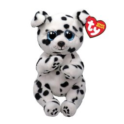 Plus TY Beanie Bellies Rowdy Dalmatian, 15 cm, alb-negru