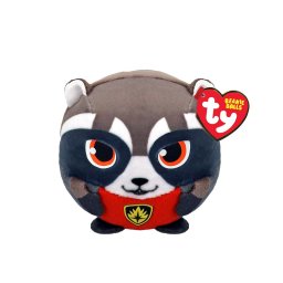 Plus TY Beanie Balls Rocket Marvel, multicolor, 8 cm, pentru copii