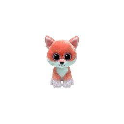 Plus TY Boos Vixen, vulpe portocalie de plus, 15 cm, unisex