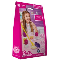 Set creativ Barbie Micul Laborator de Luciu de Buze, 6 ani+