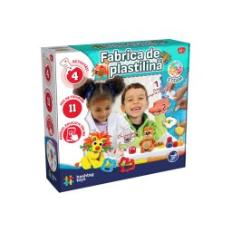 Set fabrica de plastilina cu animale, joc creativ educativ 4+