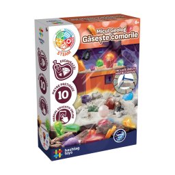 Set de geologie pentru copii, Micul Geolog - Gaseste Comorile