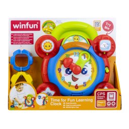 Ceas educativ Winfun cu activitati, lumini si sunete pentru copii