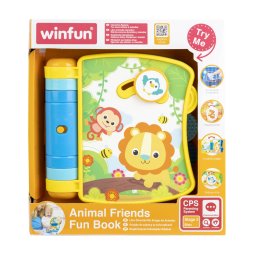 Carticica interactiva cu sunete si melodii Winfun, 6 luni+