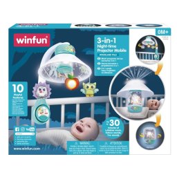 Proiector muzical 3 in 1 pentru bebelusi Winfun, lampa de veghe