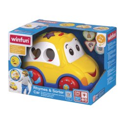 Jucarie interactiva Winfun masina de sortat forme cu sunete si lumini