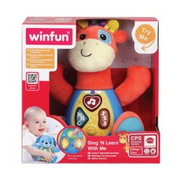 Jucarie interactiva Winfun Canta si Invata cu Girafa Patch