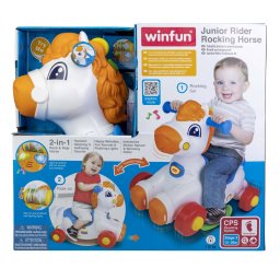 Balansoar calut interactiv 2 in 1 Winfun, cu sunete si lumini