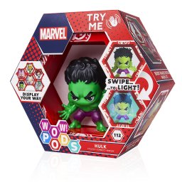Figurina WOW! PODS Marvel Hulk cu lumini UV si senzor IR