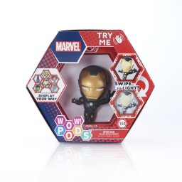 Figurina WOW! PODS Marvel Iron Man cu armura negru si auriu