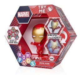 Figurina WOW! PODS Marvel Iron Man cu lumini UV si senzor IR