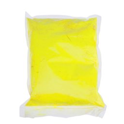 Pudra neon UV Holi FX galben neon, colorata, 500 g