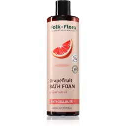 Folk & Flora Grapefruit spuma de baie 400 ml