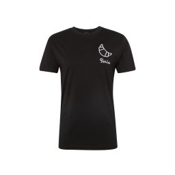 Mister Tee Tricou 'Paris' negru / alb