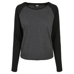 Urban Classics Tricou gri închis / negru