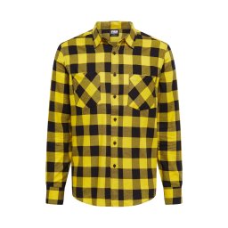 Urban Classics Cămașă galben / negru