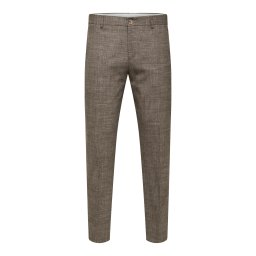 SELECTED Pantaloni cutați 'SLHOasis' pământiu