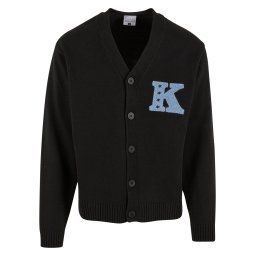 Karl Kani Geacă tricotată 'Star' albastru porumbel / negru