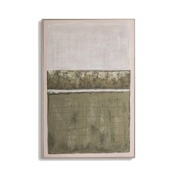 Tablou verde/maro din fibre naturale 100x150 cm Kain Vical Home