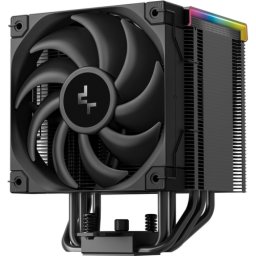COOLER DeepCool "AK500 DIGITAL PRO" skt. Intel si AMD, racire cu aer, vent. 120mm, 500 - 1750 rpm, 5 heatpipes, inaltime 162mm, afisaj digital,"R-AK500-BKAPMN-G" (timbru verde 0.8 lei)