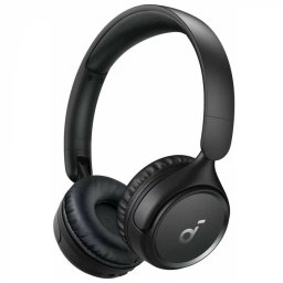 Casti Anker "Soundcore H30i", wireless, on-ear, , Bluetooth 5.3, 2xmic pe casca,USB Type-C, multipoint connection,pana la 70 ore,pliabile, negru "A3012G11" (timbru verde 0.18 lei)-0194644138981