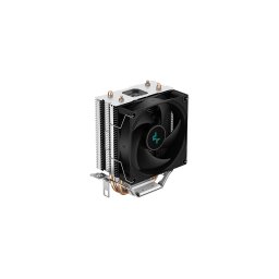 Cooler Deepcool "AG200", compatibil skt. Intel si AMD, racire cu aer, ventilator 92 mm, 3050 rpm, inaltime cooler 133 mm, 2 heatpipe, "R-AG200-BKNNMN-G" (timbru verde 0.8 lei)