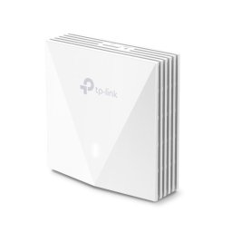 ACCESS POINT TP-LINK wireless AX3000 Mbps dual band Wall Plate WiFi 6, 2x10/100/1000 Mbps Ethernet Ports (1xPoE OUT)2 antene interne,IEEE802.3af/at PoE,de perete "EAP650-Wall" (timbru verde 0.8 lei)