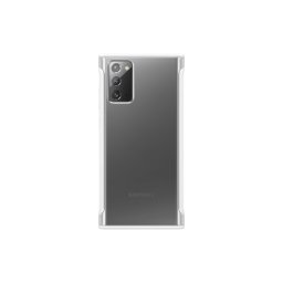 HUSA Smartphone Samsung, pt Galaxy Note 20, tip back cover (protectie spate), policarbonat | poliuretan, ultrasubtire, alb, "EF-GN980CWEGEU"