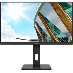 MONITOR AOC 31.5 inch, home | office, VA, 4K UHD (3840 x 2160), Wide, 350 cd/mp, 4 ms, HDMI x 2 | DisplayPort, "U32P2" (timbru verde 7 lei)