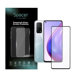 FOLIE STICLA Spacer pentru Xiaomi Mi 10T Pro 5G, grosime 0.3mm, acoperire totala ecran, strat special anti-ulei si anti-amprenta, Tempered Glass, sticla 9D, duritate 9H "SPPG-XI-MI-10TP5G-TG"