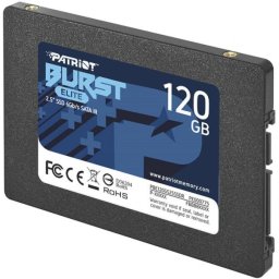 SSD PATRIOT, BURST ELITE, 120 GB, 2.5 inch, S-ATA 3, 3D QLC Nand, R/W: 450/320 MB/s, 45506952 "PBE120GS25SSDR"