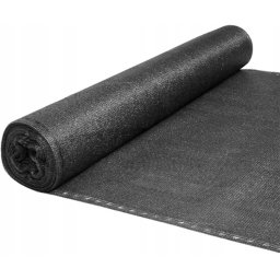 Plasa umbrire si intimitate pentru gard, 1.5m latime, 50m lungime, 135g densitate 90%, gri antracit