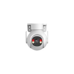 Camera de supraveghere WiFi de exterior Dahua DH‑P3B‑PV, Pan/Tilt 360°, 3MP 2304×1296, WiFi 6, Iluminare Duală inteligentă 30 m, Alarmă sonoră și luminoasă, Detecție AI persoane și vehicule, Urmărire automată, Microfon și difuzor, H.265, Slot microSD, IP6