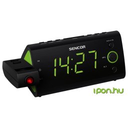 SENCOR SRC 330 GN cu radio ceas cu alarmă