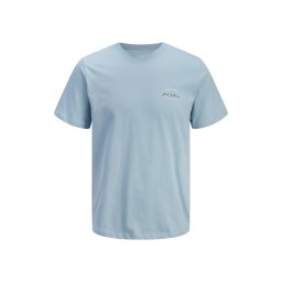 JACK & JONES T-Shirt Jjbrandon Ss Crew Neck 12288113 14-4210 TCX celestial blue