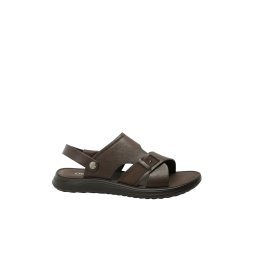 Sandale bărbați Otter maro din piele naturală cu baretă OTR580011-41 EU