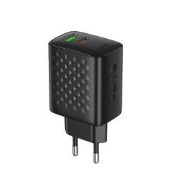 Incarcator retea LITO LC24, 65W, 1 x USB-A - 1 x USB-C, Black