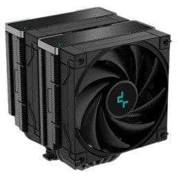 Cooler procesor aer DEEPCOOL AK620 Zero Dark, 2 x 120 mm, Black
