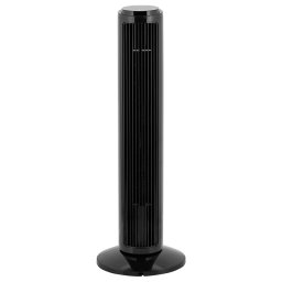 Ventilator turn TEESA TSA8066, 3 viteze, 50W, telecomanda, negru