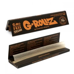 G-Rollz Foite nealbite Brown extra-subtiri KS Slim x50