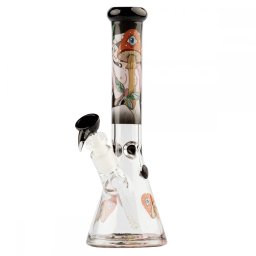 G-Rollz Bong din sticla Mushroom Lover 30cm