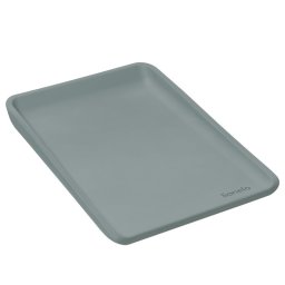 Saltea de infasat, Lionelo, Megs, Moale, Utilizabil si fara husa, Impermeabila, Design ergonomic, 70x49 cm, Fara BPA, 0 luni+, Gri