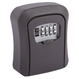 Seif tip cutie metalica pentru chei cu combinatie si montaj pe perete