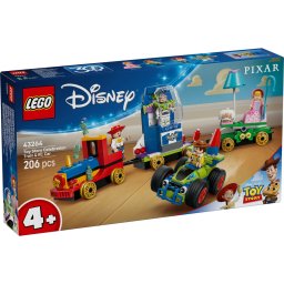 Tren aniversar si masina rc din toy story