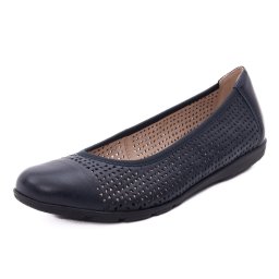 Pantofi dama casual din piele naturala, Caprice, 9-22151-42 814 OCEAN SOFTNAP, bleumarin