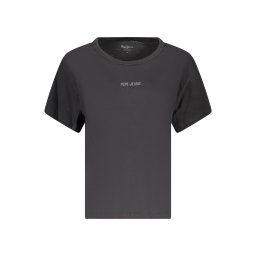Tricou cu mânecă scurtă pentru femei PEPE JEANS, negru